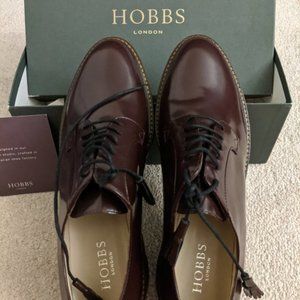 Hobbs London Women's Oxford, Mulberry, Sz 10